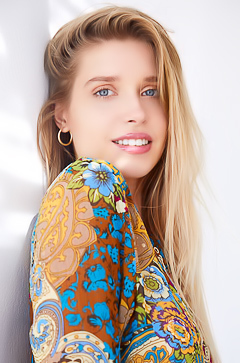 Freya Mayer In Soft Spell By Erro - Sensual Elegance