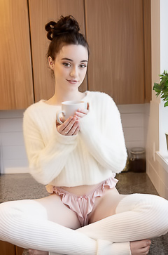 Gia Rae Teases In Panties With A Seductive Striptease