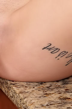 Inserting with Gaping Panties and Utensils