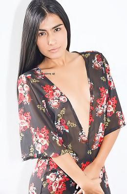 Valery Strips And Plays With Pussy