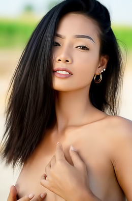 Asian Beauty Magen Flaunt Her Perfect Ass