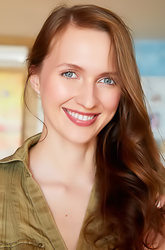 Stacy Cruz Her Long Brunette Hair Cascading Over Her Shoulders