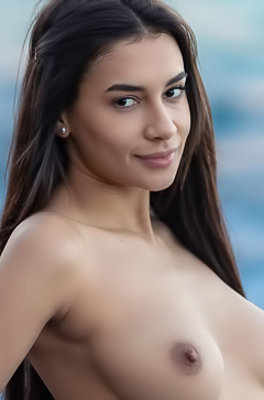 Hungry For Vanessa Alessias Bare Body On Her Blanket